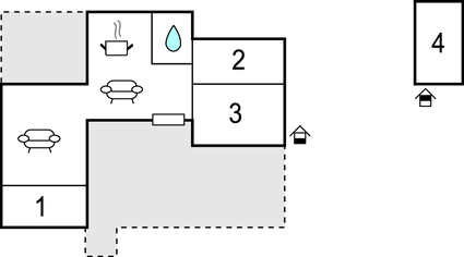 Vorschaubild von Ferienhaus XC56 in Dueodde - Bornholm