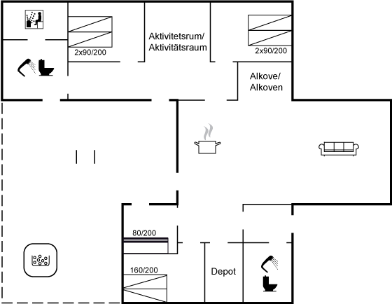 Vorschaubild von Ferienhaus XC81 in Vejlby Klit - Westjütland