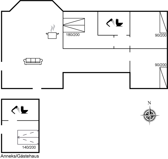 Vorschaubild von Ferienhaus XD12 in Saltum - Blokhus - Nordjütland