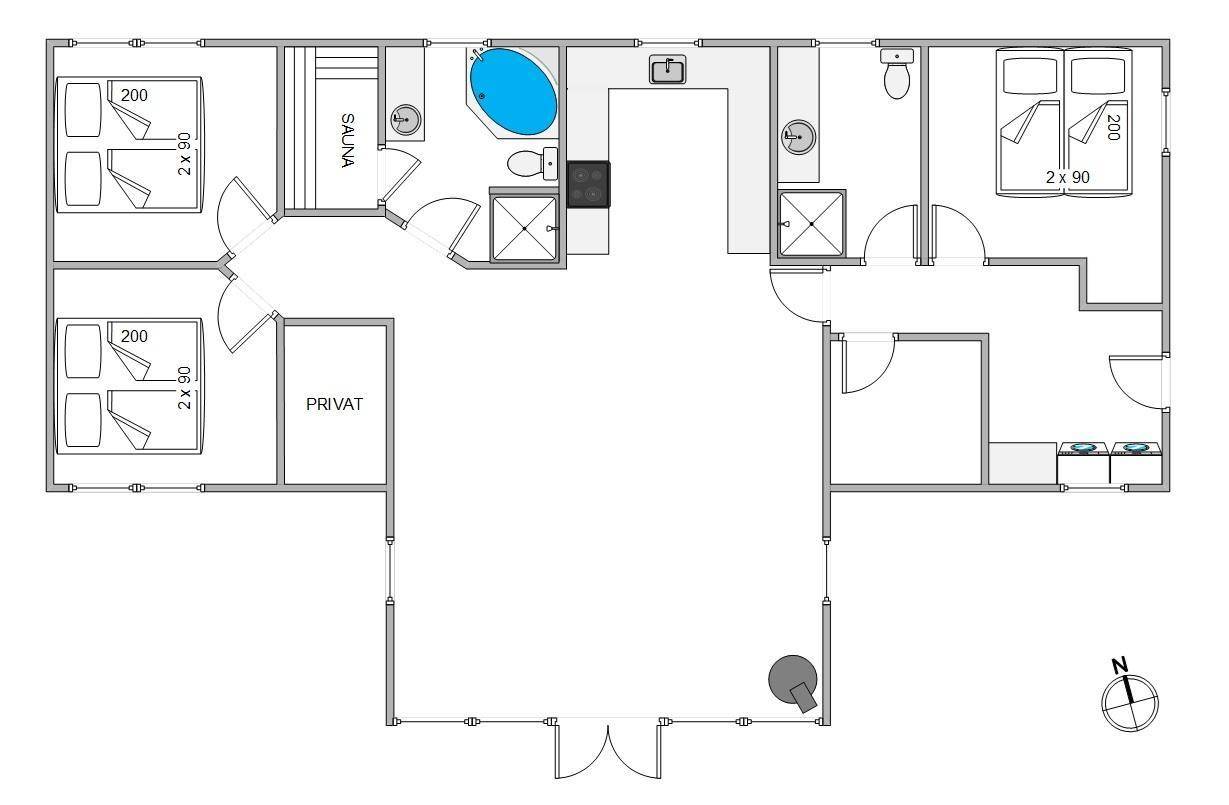 Vorschaubild von Ferienhaus XF64 in Bolilmark - Rømø