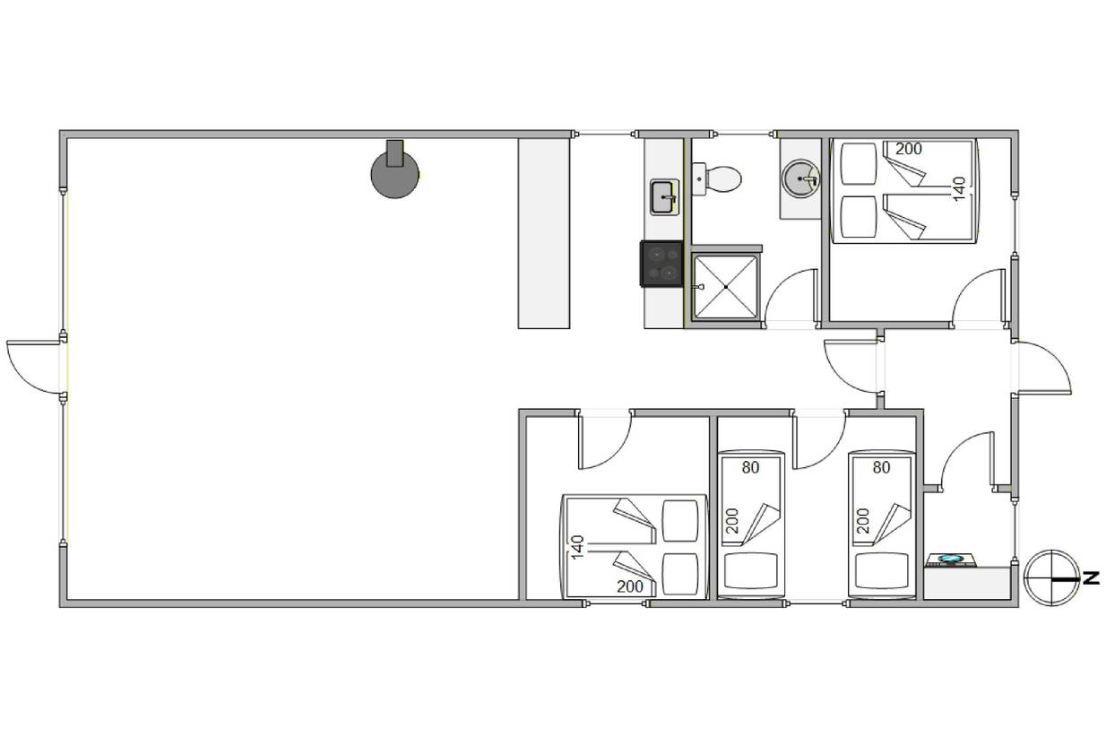 Vorschaubild von Ferienhaus XF80 in Søndervig - Westjütland