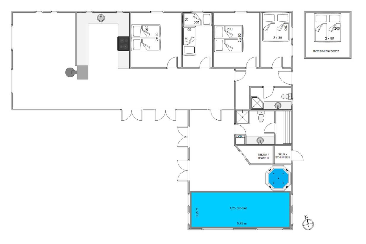 Vorschaubild von Ferienhaus XI95 in Vester Husby - Westjütland