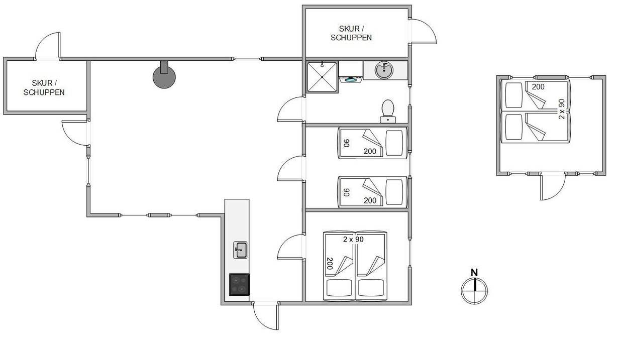 Vorschaubild von Ferienhaus XJ18 in Bjerregård - Westjütland