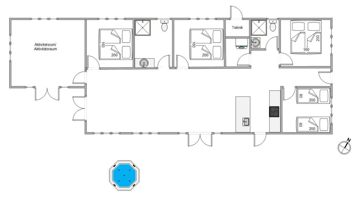 Vorschaubild von Ferienhaus XJ71 in Jegum - Westjütland