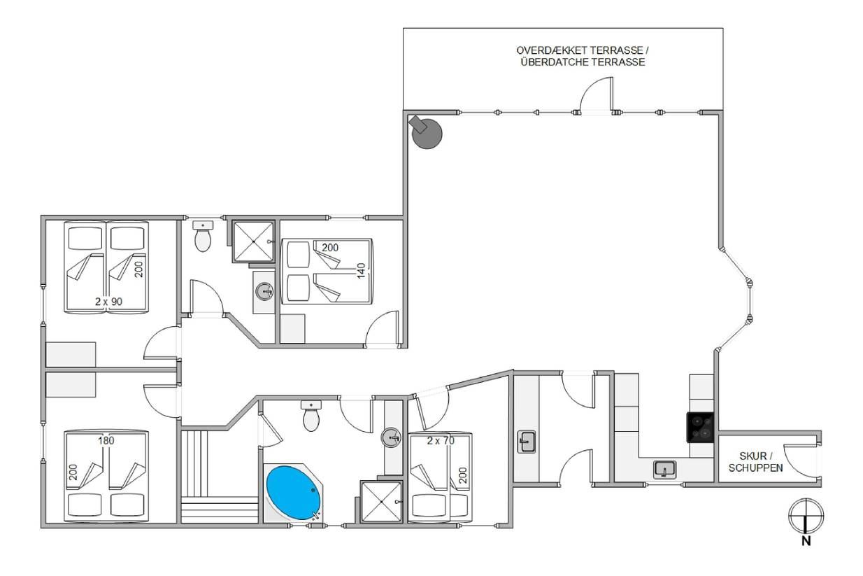 Vorschaubild von Ferienhaus XK07 in Lodbjerg Hede - Søndervig - Westjütland