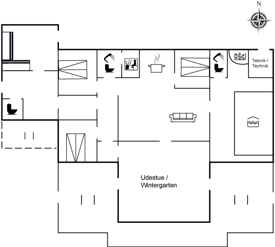 Vorschaubild von Ferienhaus XK34 in Klegod - Westjütland