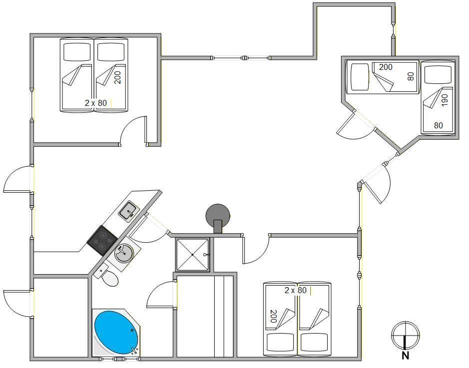 Vorschaubild von Ferienhaus XK40 in Bjerregård - Westjütland