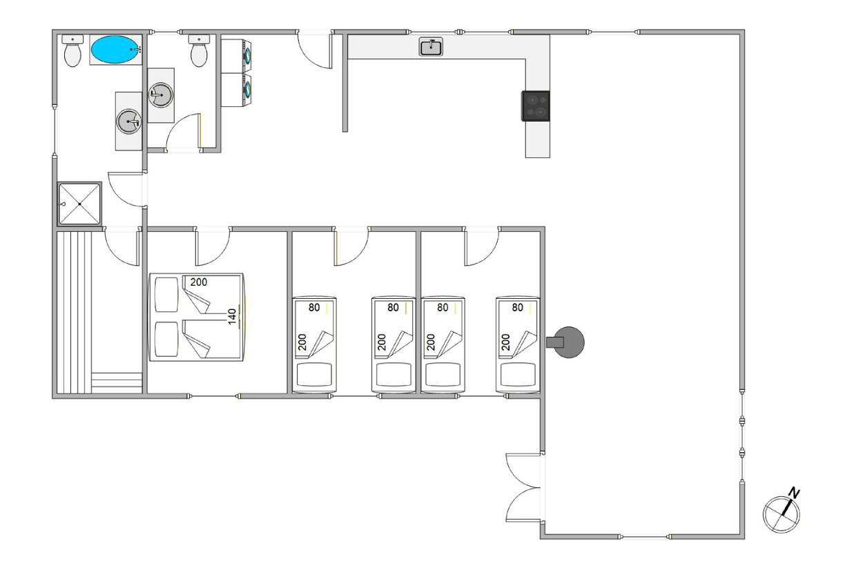 Vorschaubild von Ferienhaus XL88 in Søndervig - Westjütland