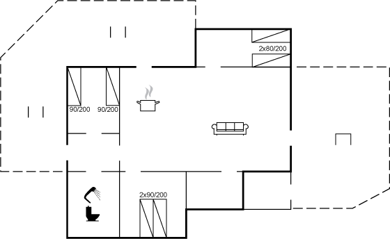 Vorschaubild von Ferienhaus XM18 in Nr. Lyngby - Løkken - Nordjütland