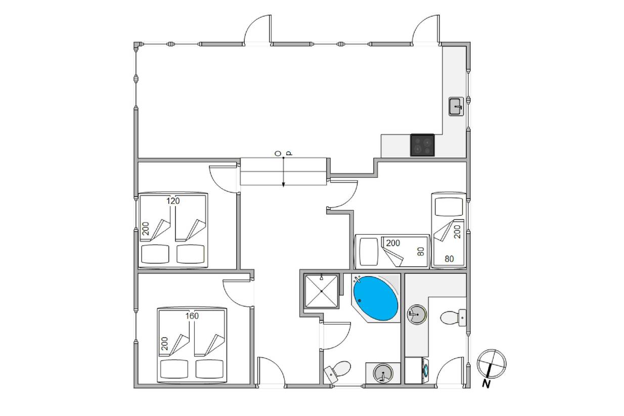 Vorschaubild von Ferienhaus XM39 in Søndervig - Westjütland