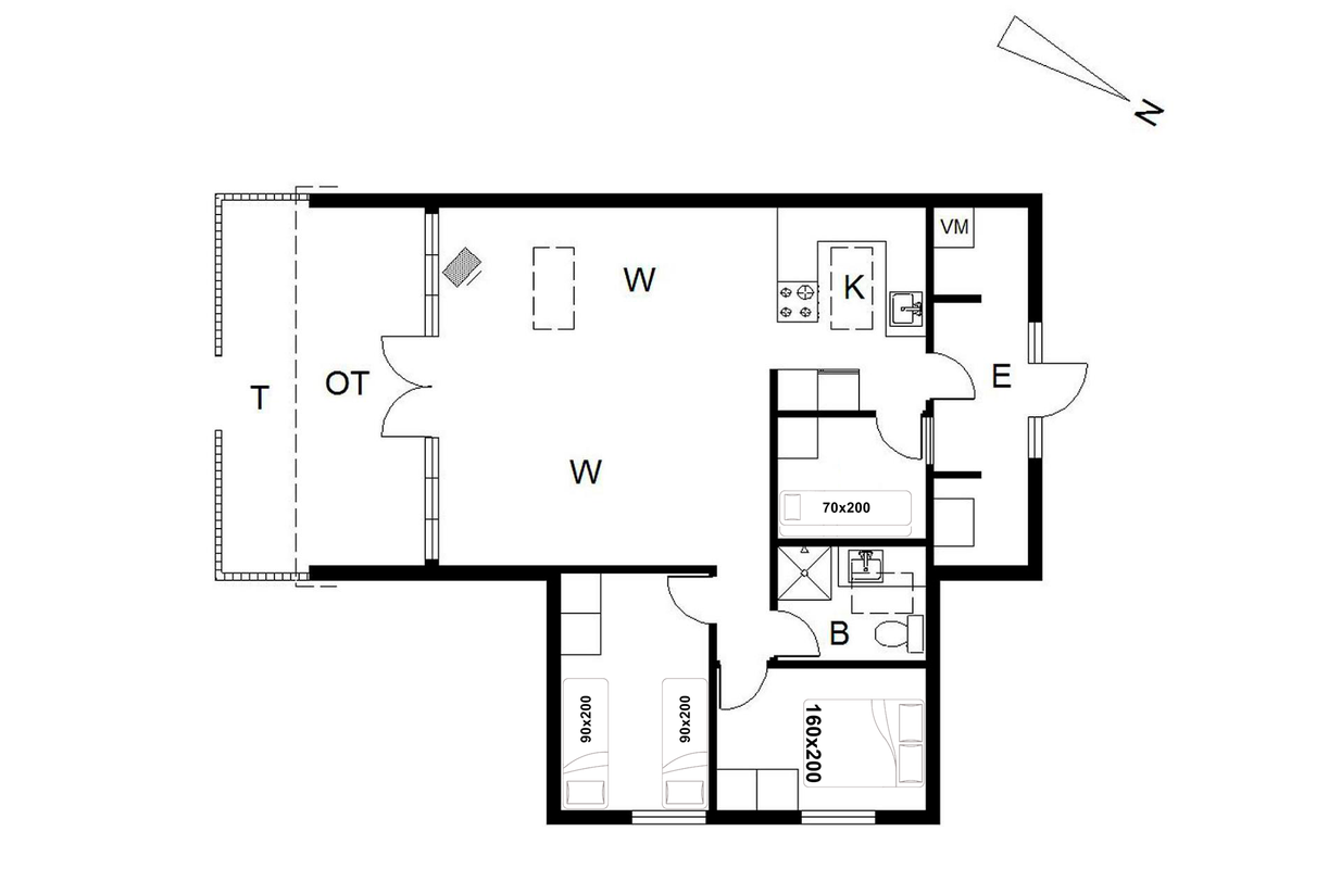 Vorschaubild von Ferienhaus XM69 in Houstrup - Westjütland