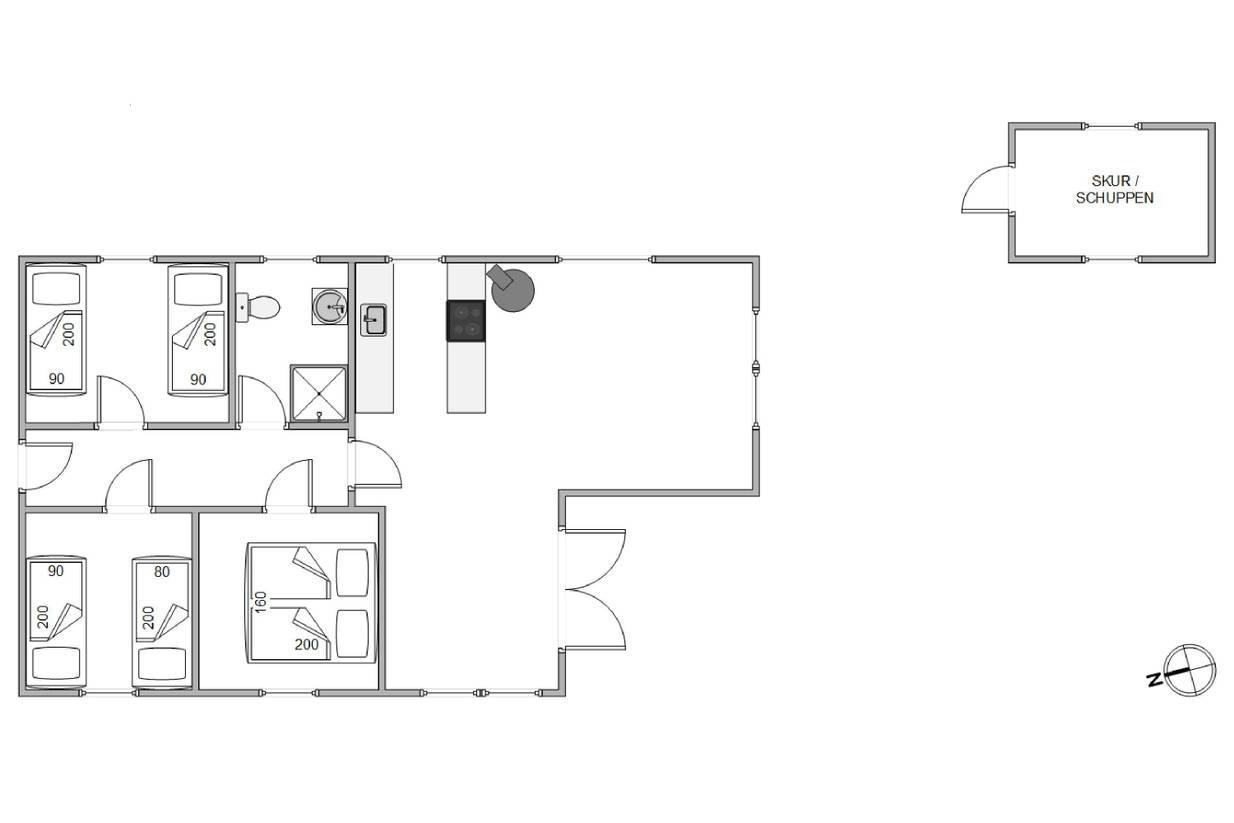 Vorschaubild von Ferienhaus XN59 in Lodbjerg Hede - Søndervig - Westjütland
