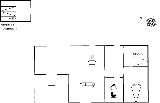 Vorschaubild von Ferienhaus XN87 auf Kelstrup - Westseeland