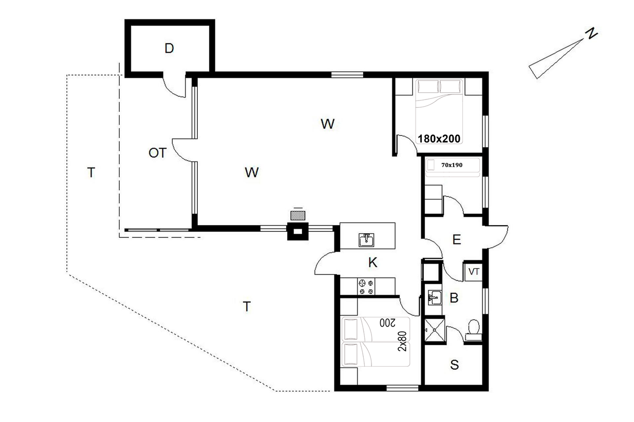 Vorschaubild von Ferienhaus XO04 in Henne Strand - Westjütland