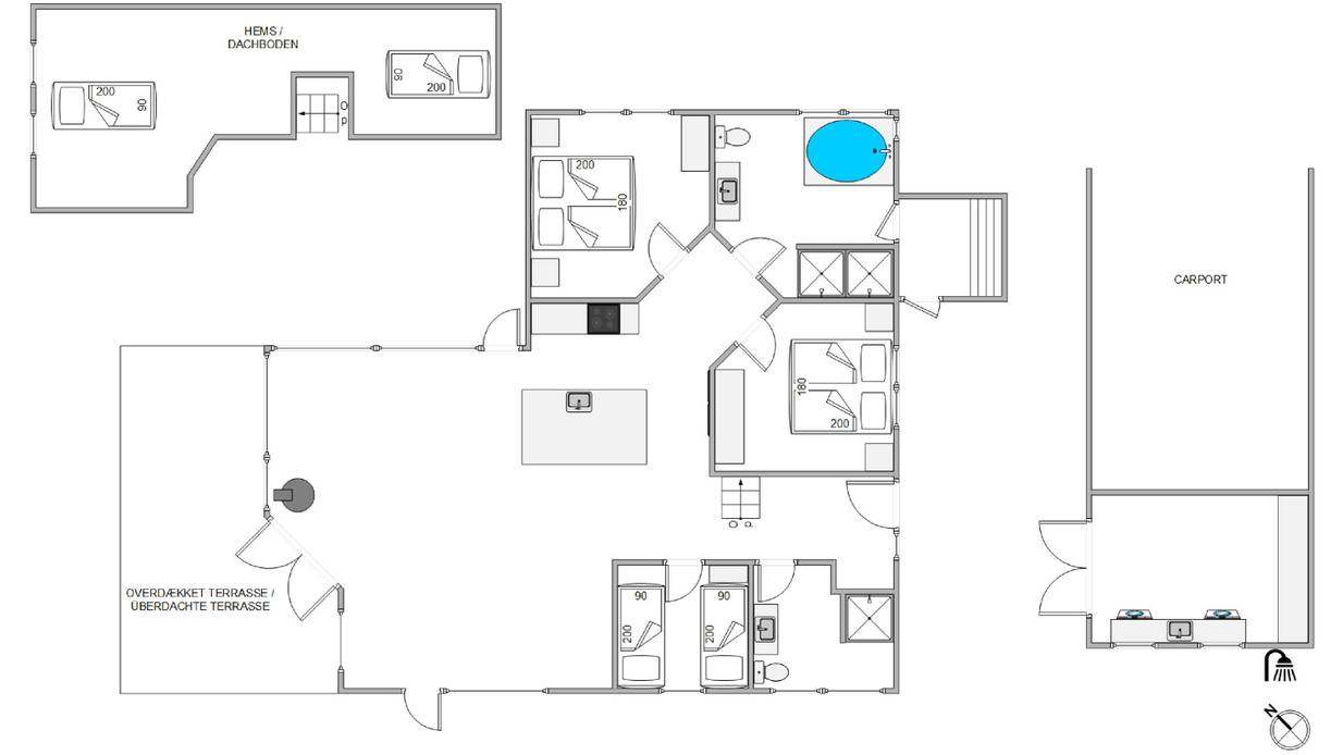 Vorschaubild von Ferienhaus XO28 in Houvig - Søndervig - Westjütland