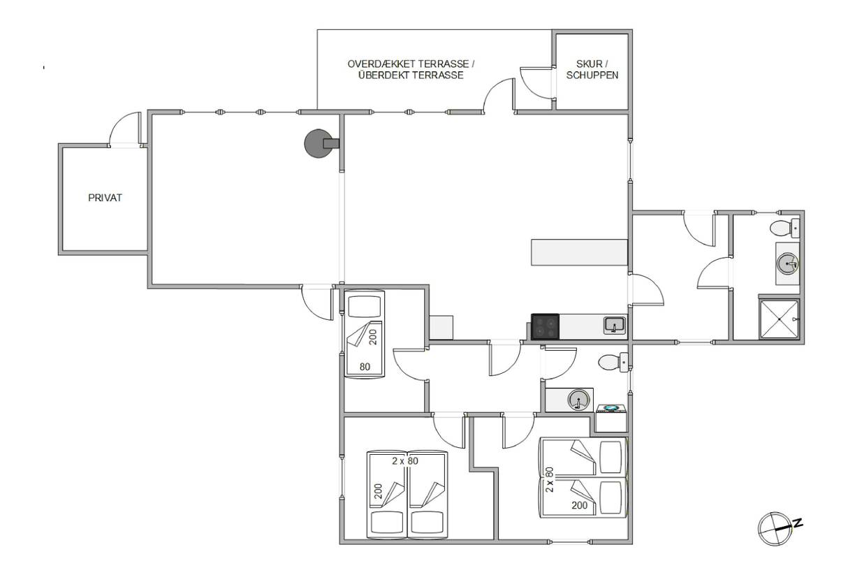 Vorschaubild von Ferienhaus XO91 in Lodbjerg Hede - Søndervig - Westjütland