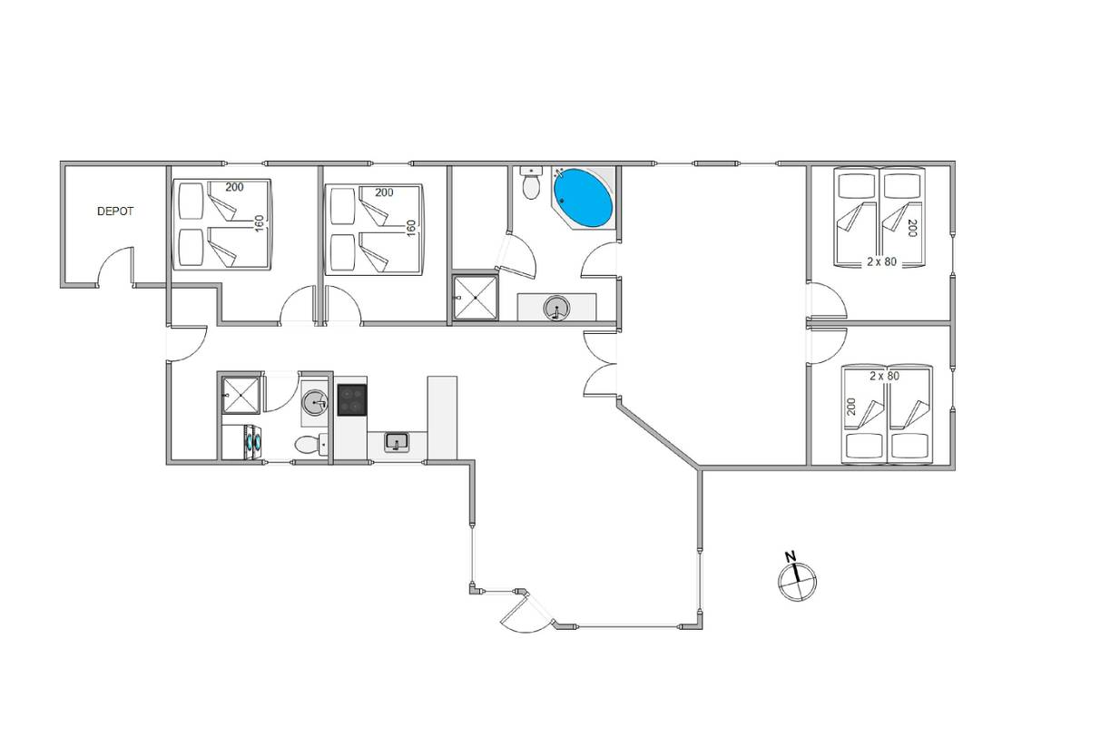 Vorschaubild von Ferienhaus XP39 in Blåvand - Westjütland
