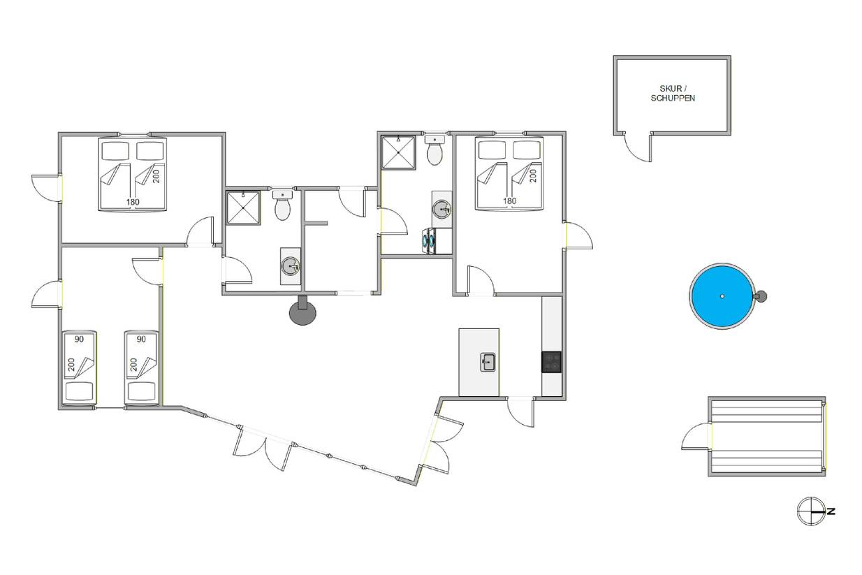 Vorschaubild von Ferienhaus XS64 in Fjand - Westjütland