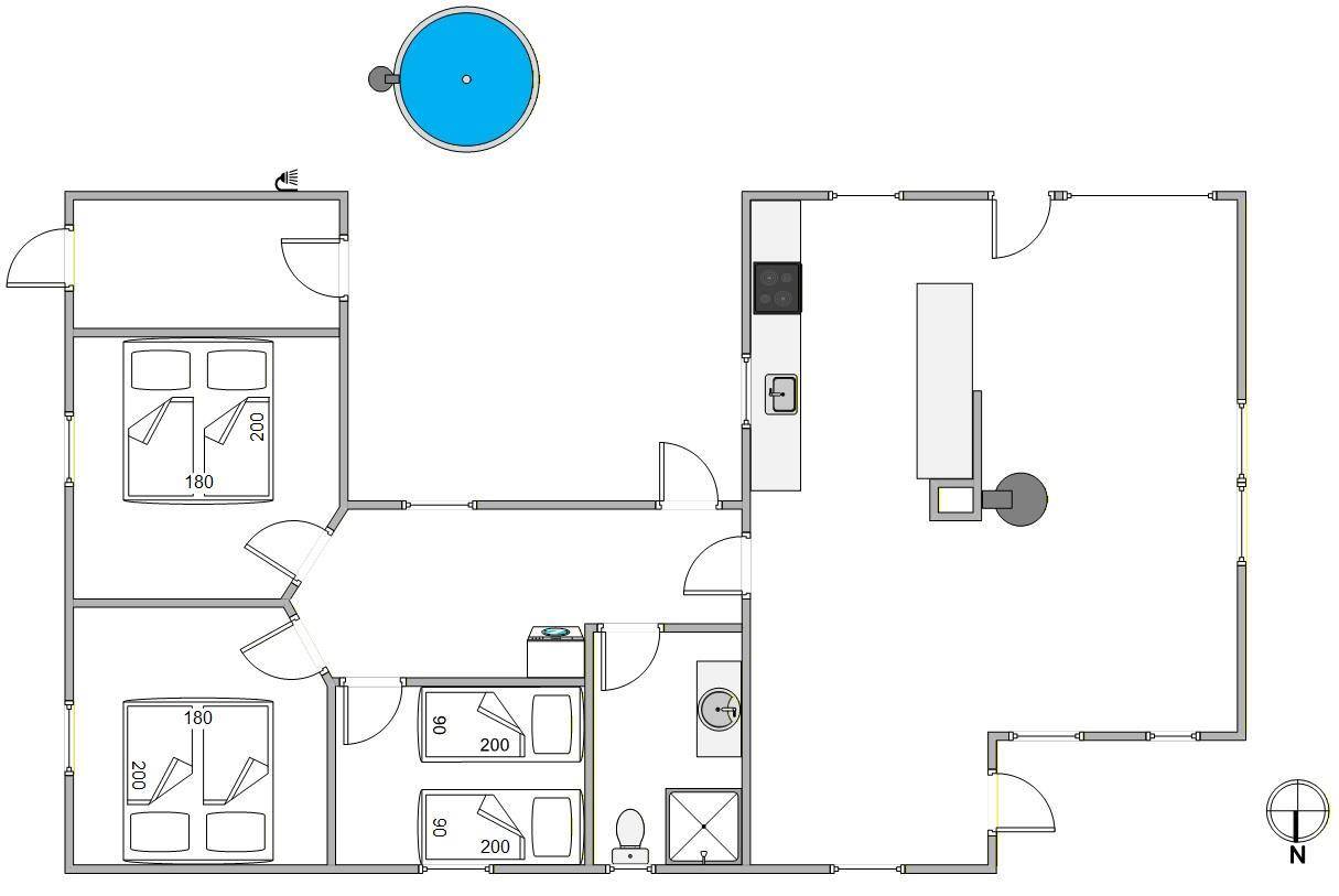 Vorschaubild von Ferienhaus XT28 in Bjerregård - Westjütland