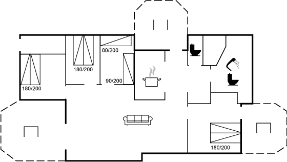 Vorschaubild von Ferienhaus XT98 auf Asserbo - Nordseeland