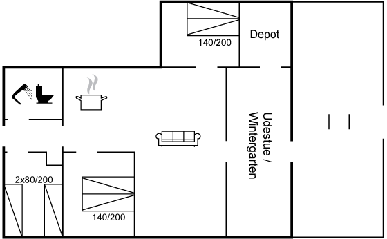 Vorschaubild von Ferienhaus XU77 in Trend - Thy/Limfjord