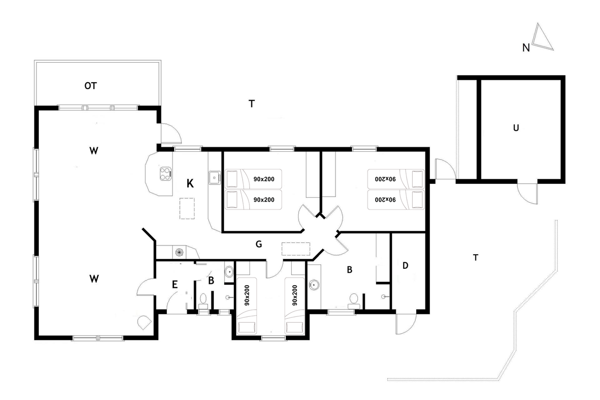 Vorschaubild von Ferienhaus XU82 in Henne Strand - Westjütland