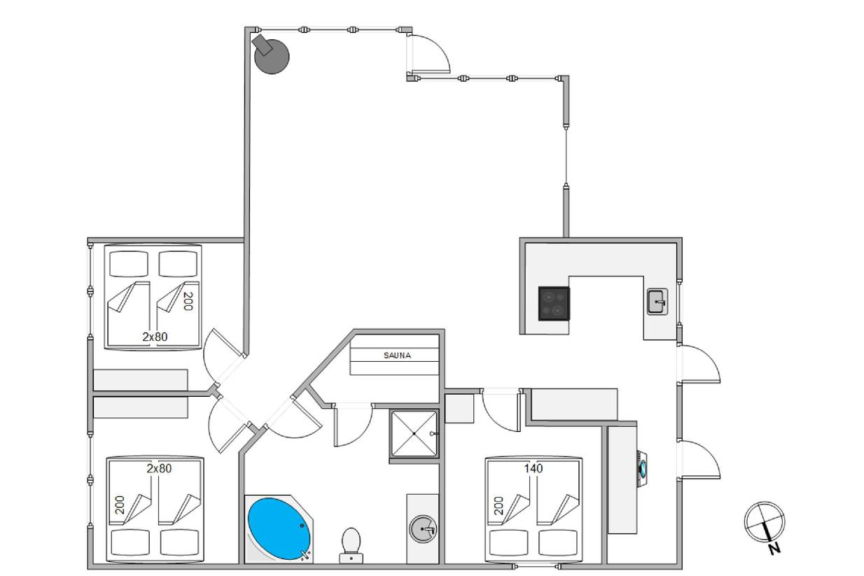 Vorschaubild von Ferienhaus XV62 in Jegum - Westjütland