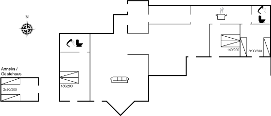 Vorschaubild von Ferienhaus XV75 in Blokhus - Nordjütland
