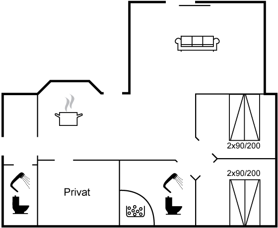 Vorschaubild von Ferienhaus XW91 in Bønnerup - Ostjütland
