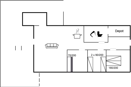 Vorschaubild von Ferienhaus XX32 in Blåvand - Westjütland