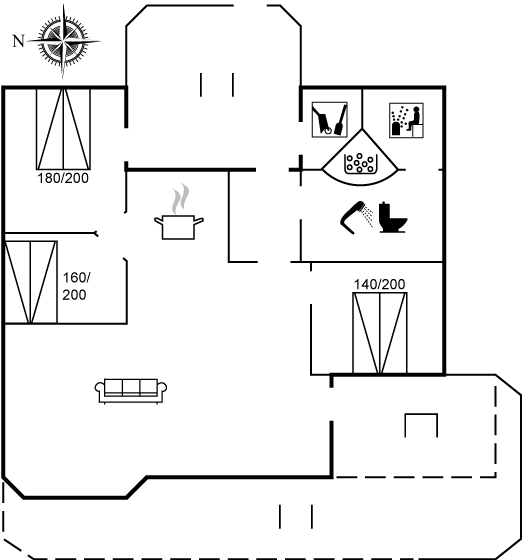 Vorschaubild von Ferienhaus YB12 in Løkken - Nordjütland