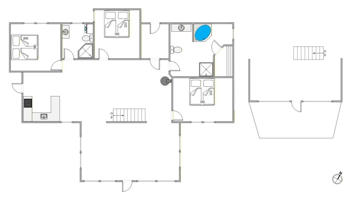 Vorschaubild von Ferienhaus YB49 in Kromose - Rømø