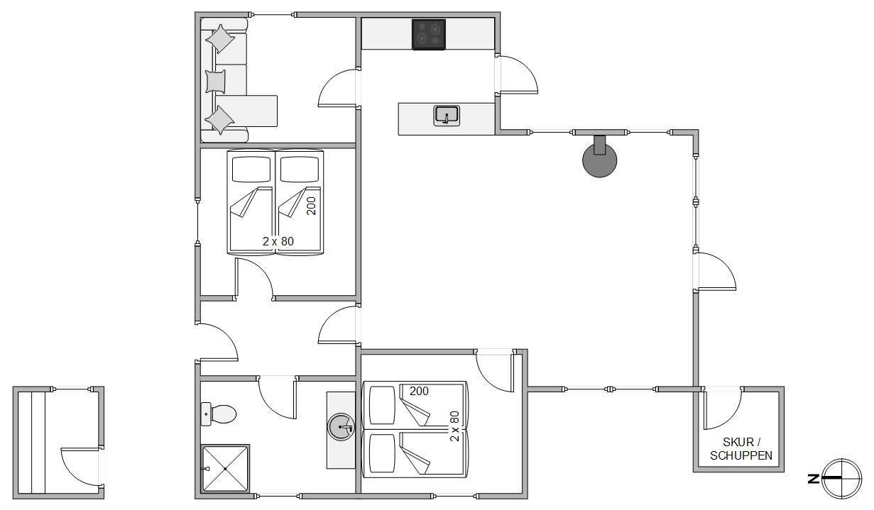 Vorschaubild von Ferienhaus YB53 in Bjerregård - Westjütland