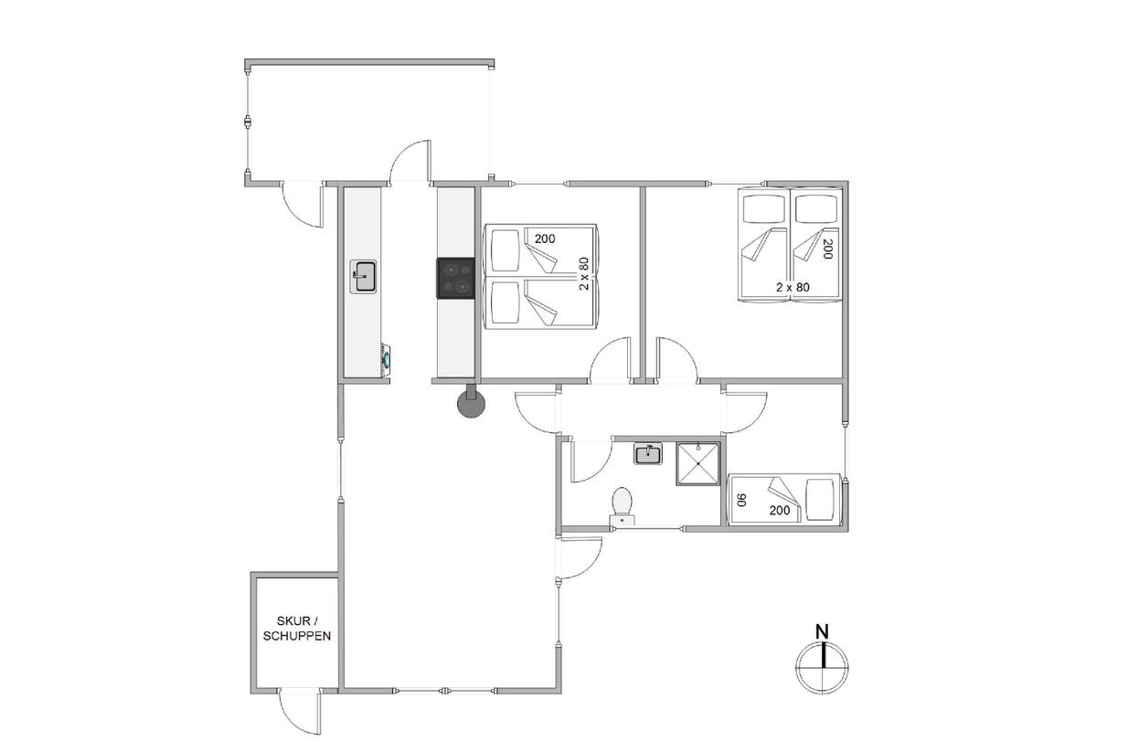 Vorschaubild von Ferienhaus YC56 in Nr. Lyngvig - Hvide Sande - Westjütland