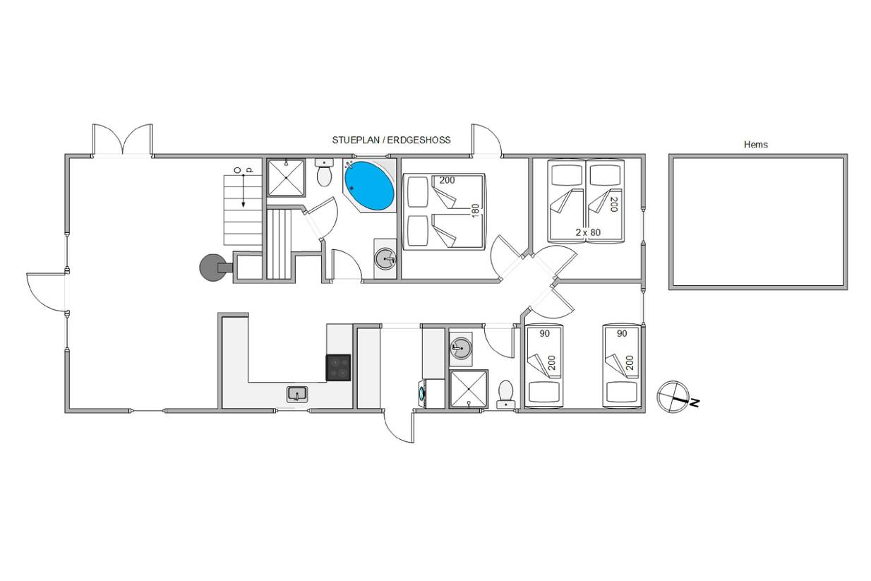 Vorschaubild von Ferienhaus YC89 in Houstrup - Westjütland