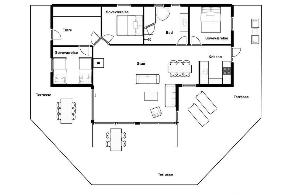 Vorschaubild von Ferienhaus YD41 in Blåvand - Westjütland