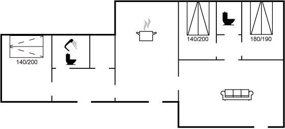 Vorschaubild von Ferienhaus YD95 in Smidstrup - Gilleleje - Nordseeland