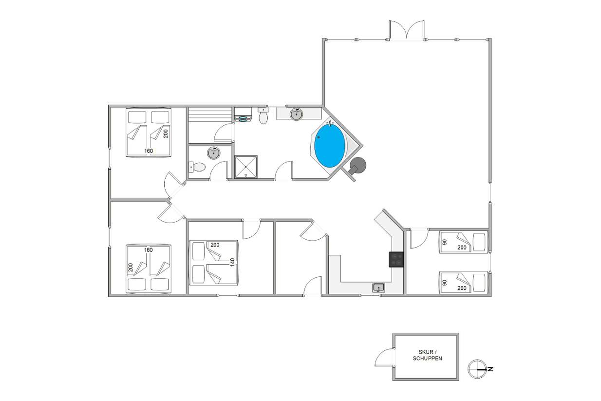 Vorschaubild von Ferienhaus YF66 in Søndervig - Westjütland