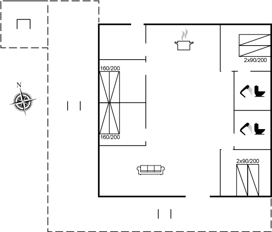 Vorschaubild von Ferienhaus YF84 in Spøttrup - Thy/Limfjord