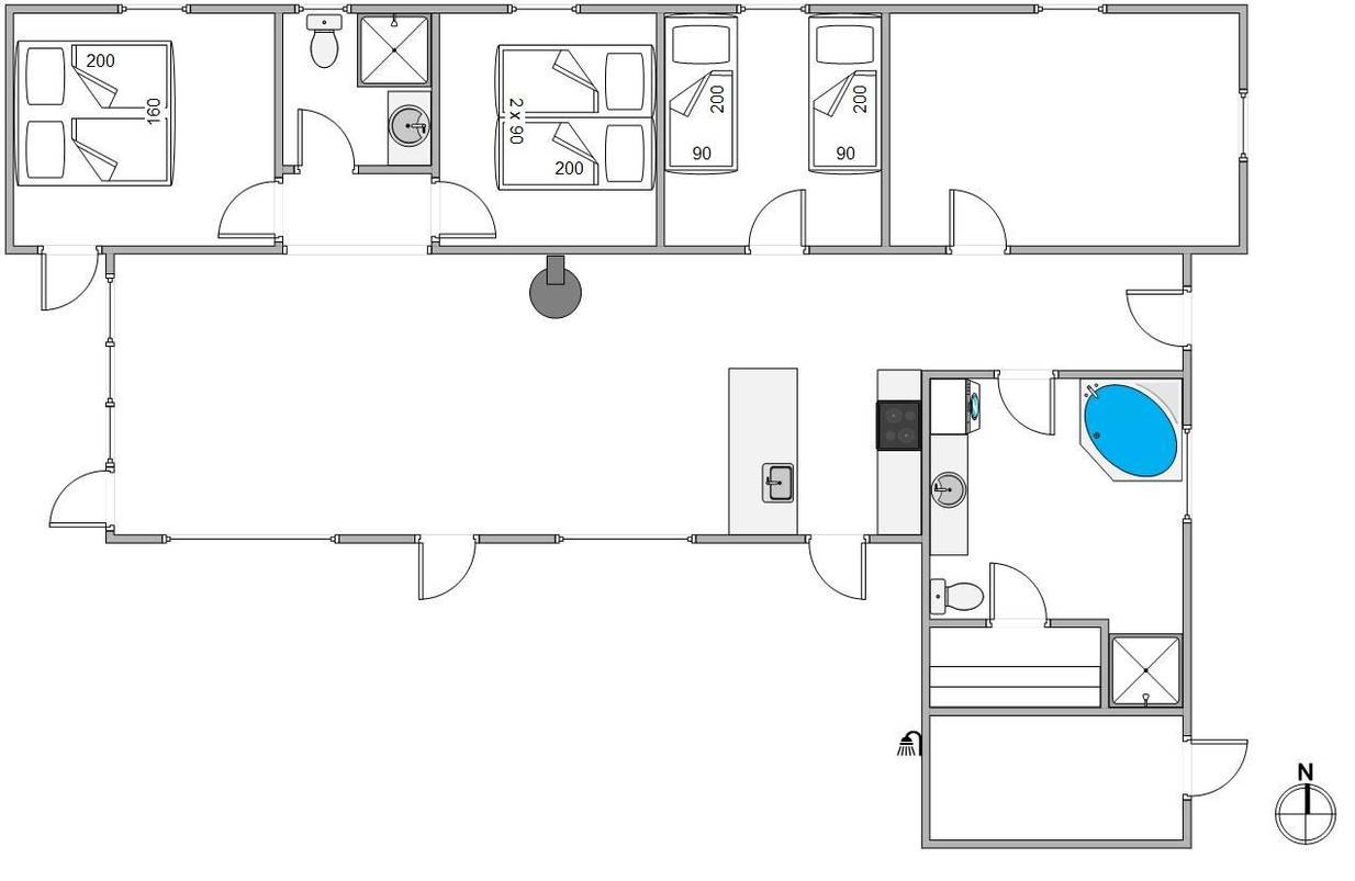 Vorschaubild von Ferienhaus YG54 in Bjerregård - Westjütland
