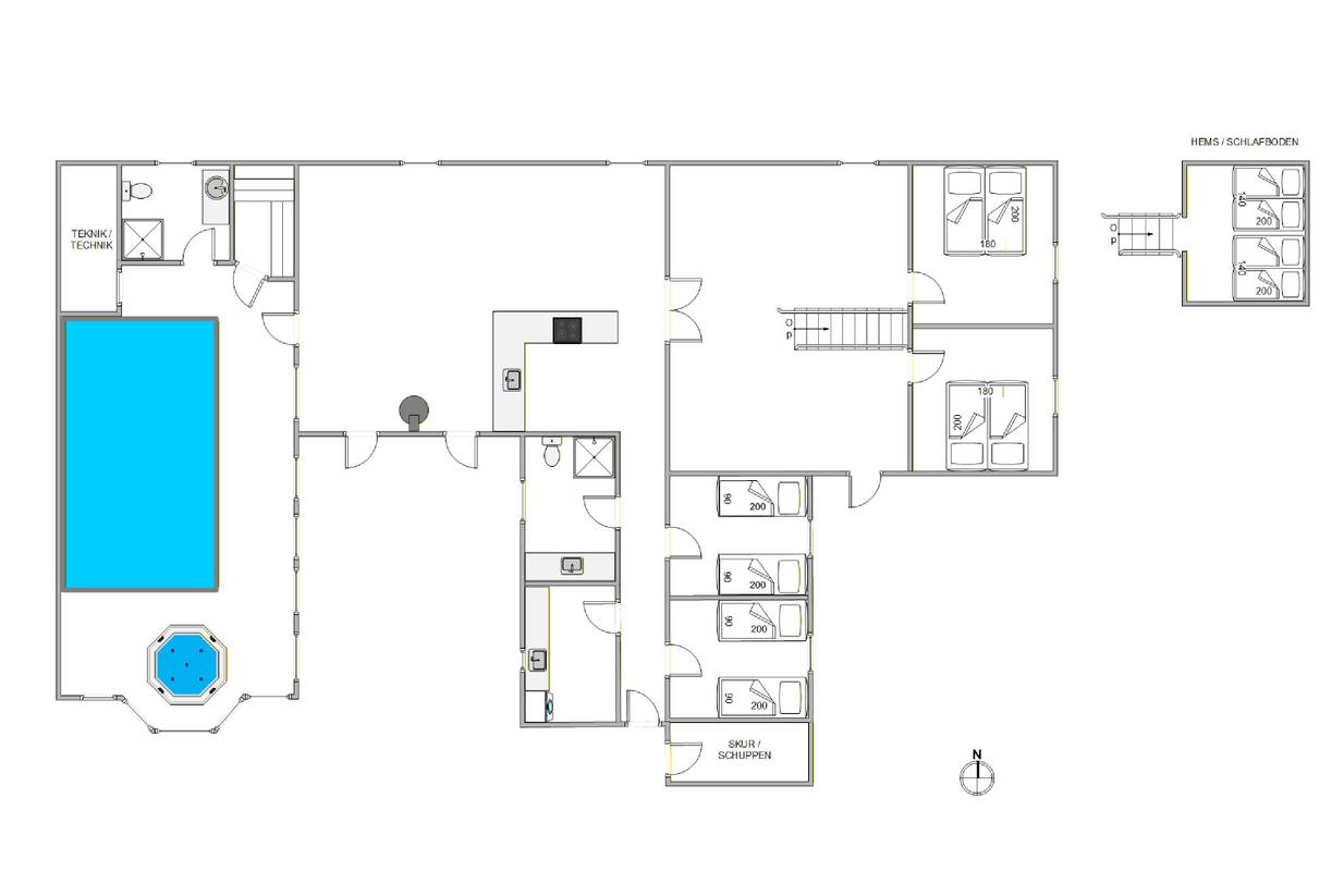 Vorschaubild von Ferienhaus YH73 in Blåvand - Westjütland
