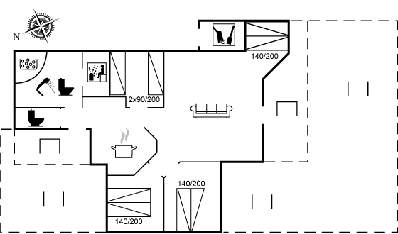 Vorschaubild von Ferienhaus YH94 in Hasmark - Nordfünen