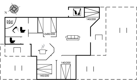 Vorschaubild von Ferienhaus YH94 in Hasmark - Nordfünen