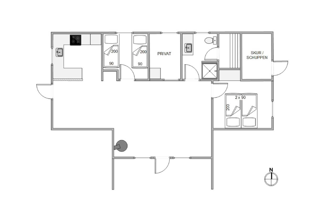 Vorschaubild von Ferienhaus YH97 in Blåvand - Westjütland