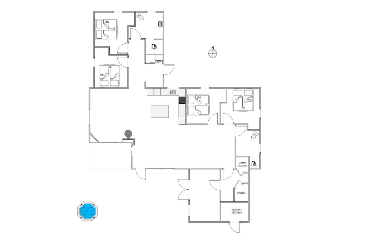 Vorschaubild von Ferienhaus YI20 in Blåvand - Westjütland