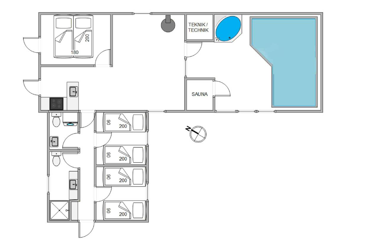 Vorschaubild von Ferienhaus YJ30 in Ho - Blåvand - Westjütland