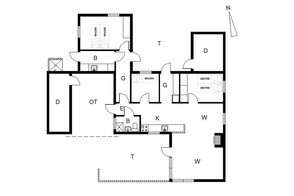 Vorschaubild von Ferienhaus YJ41 in Henne Strand - Westjütland
