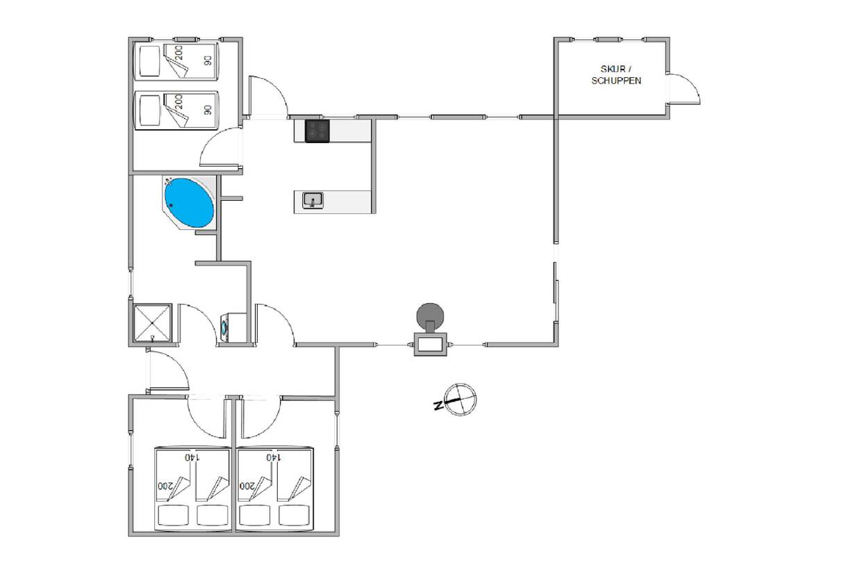 Vorschaubild von Ferienhaus YL59 in Blåvand - Westjütland