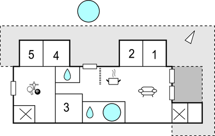 Vorschaubild von Ferienhaus YN71 in Kromose - Rømø