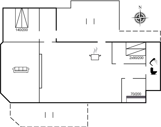 Vorschaubild von Ferienhaus YO06 in Øster Hurup - Nordjütland Ost
